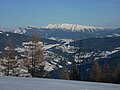 Panorama dell'Altopiano di Folgaria dalla vetta