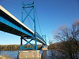 The Gateway Bridge at Clinton, Iowa