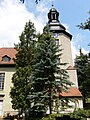 Evangelisch-lutherische Filialkirche mit Ausstattung, Kirchhof und Einfriedung