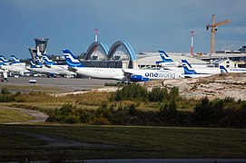 Helsinki Airport, apron view