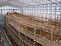 Reconstruction de L'Hermione à Rochefort en 2005