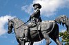 Detail of equestrian statue of General John F. Reynolds by Henry Kirke Bush-Brown