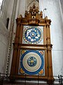 L'horloge astronomique de l'église Sankt Marien à Lübeck