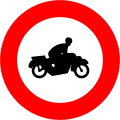 17b) — No motorcycles