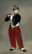 Young Flautist, or The Fifer, 1866, Musée d'Orsay, Paris