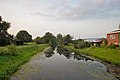 Der Neuengammer Durchstich Richtung Norden beim Neuengammer Hinterdeich