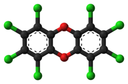 Image illustrative de l’article Octachlorodibenzodioxine