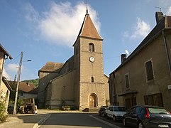 Église d'Oiselay.