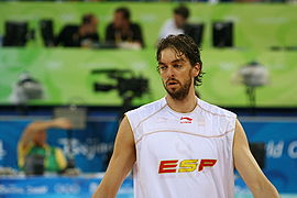 Pau Gasol, abanderado español en los Juegos Olímpicos de Londres 2012.