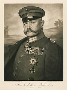 Paul von Hindenburg, by Nicola Perscheid (restored by Adam Cuerden)