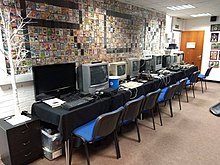 Interior of the Retro Computer Museum