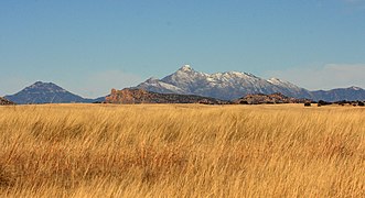 The San Rafael Valley with the Santa Ritas in the background