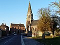 Rathaus (mairie) und Kirche Saint-Amand