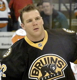 Shawn Thornton avec les Bruins de Boston