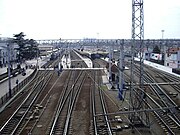 Platforms of the station.