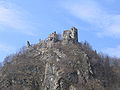 Les ruines du château de Starý hrad comme château délabré d'Orlock à la fin du film