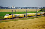 A TGV mail train near Chevry, in the greater suburbs of Paris in 2007