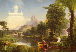 Thomas Cole, The Voyage of Life: Youth