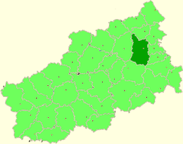 Bežeckij rajon – Mappa