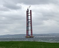 Western tower, March 2020