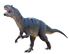 דגם של אלוזאורוס