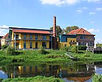 Judendhaus JAM - im Vordergrund die Recknitz