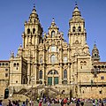 Obradoiro façade of the Cathedral of Santiago de Compostela