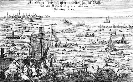 Christmas flood of 1717