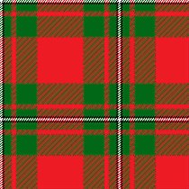 MacGregor of Cardney : Les bandes vertes du undercheck sont 50% plus larges que les rouges ; la bordure noire est de même épaisseur que le filet blanc.