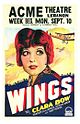 L’affiche du film Les Ailes (Wings).