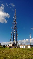 Telecommunications tower in Collores