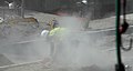Image 35Worker in a cloud of concrete dust (from Roadworks)