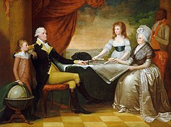 Edward Savage, The Washington Family, 1789–1796