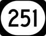 Kentucky Route 251 marker