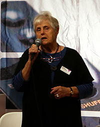Elsie Johansson at the Gothenburg Book Fair in 2008.