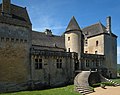 Donjon et la galerie-cloître.