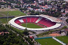 The Stadion Crvena Zvezda