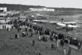 Am Startplatz des Flugplatzes, nach Februar 1912