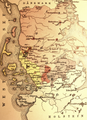 Schleswig-Holstein language map (1838)