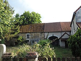 Emplacement de l'ancien château fortifié.