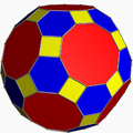 truncated icosidodecahedron bD = bI