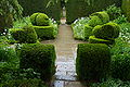 Image 76White garden at Hidcote Manor Garden, one of several garden rooms there. (from History of gardening)