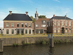 Former townhall in the street