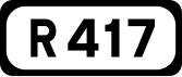 R417 road shield}}