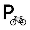 TF 021: Bicycle or cycle parking