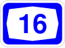 Highway 16 shield}}