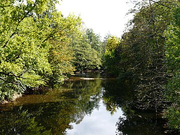 L'Isle en amont du pont de la RD 68.