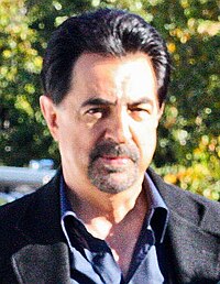 Joe Mantegna interprète David Rossi(photo de tournage de la série)