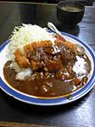 Katsukarē (cutlet curry rice)