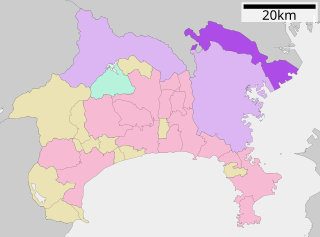 川崎市位置図